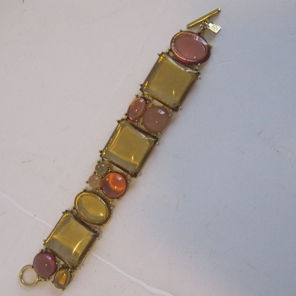 Banana Republic Amber/Brown Stone Bracelet